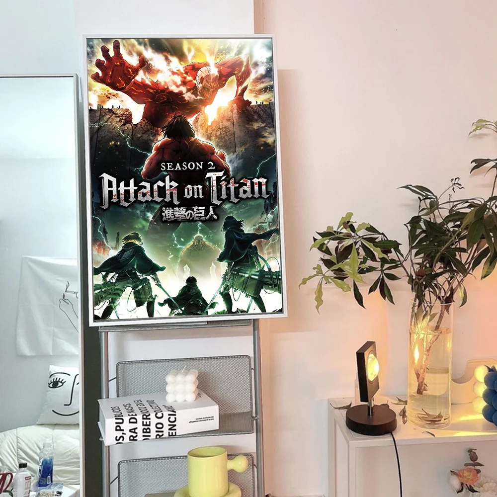 Anime A-Attack on Titans Poster, hochwertige Drucke, Wandkunst, Heimdekoration