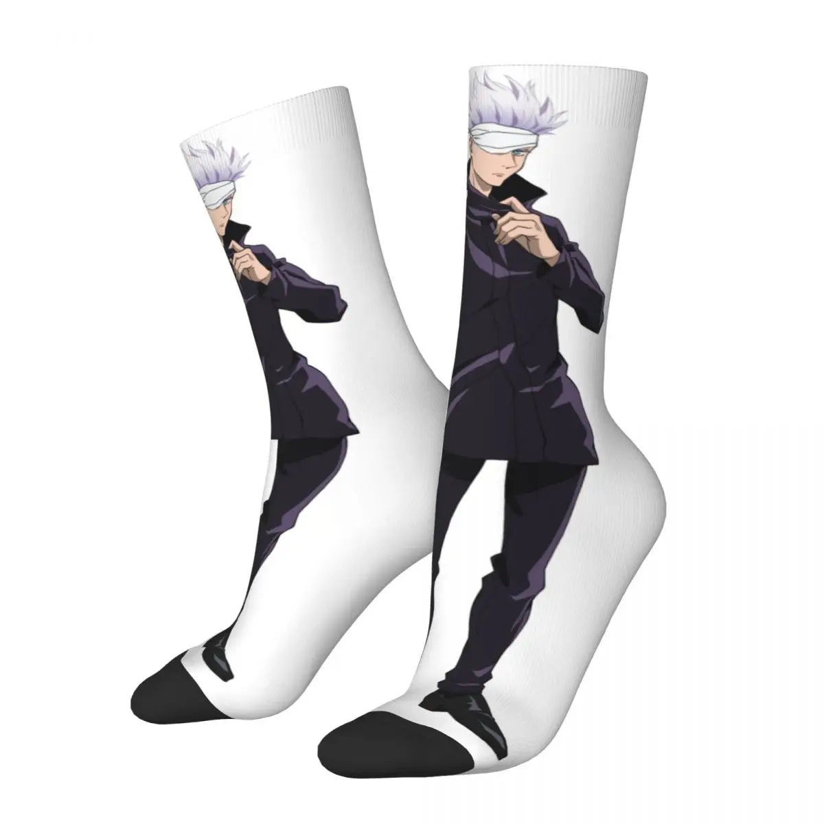 Jujutsu Kaisen Anime Socken, Satoru Gojo Unisex Socken W