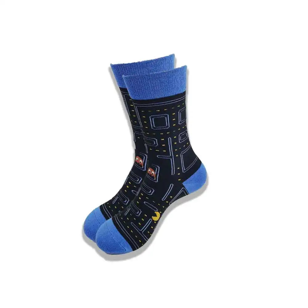 Cartoon-Langsocken – Fröhliche Anime-Crew-Socken mit coolen Street-Fashion-Designs