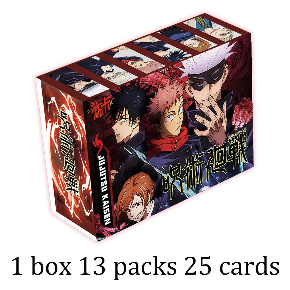 New Jujutsu Kaisen Collection Cards Japanese Anime Booster Box