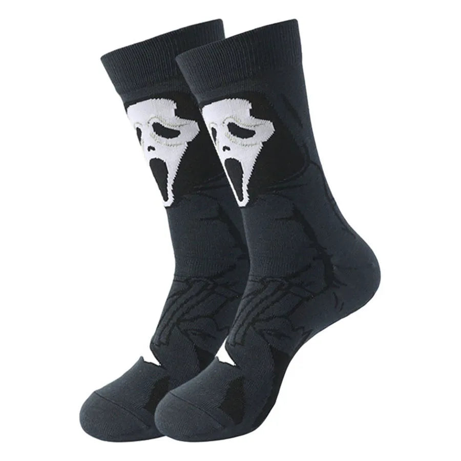 Chucky Cartoon-Socken – Anime-Gamer, Street Fashion Hip-Hop, originelle, lustige Designer-Socken