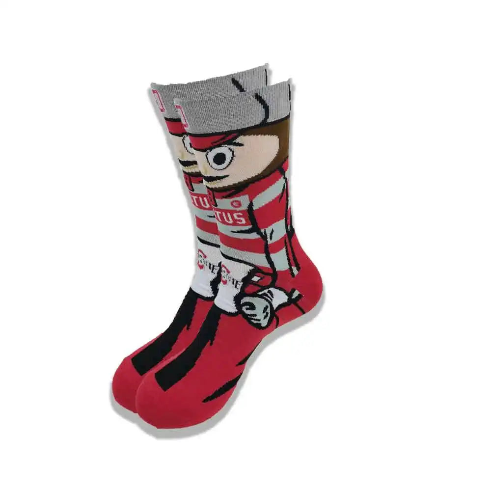 Neue lustige Cartoon-Anime-Socken – 200-Nadel-Baumwolle, atmungsaktiver Hip-Hop-Stil für Männer und Frauen