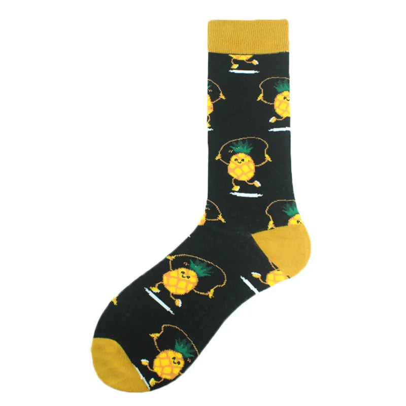 Happy Design Lustige Socken Schaf Bier Dinosaurier Muster