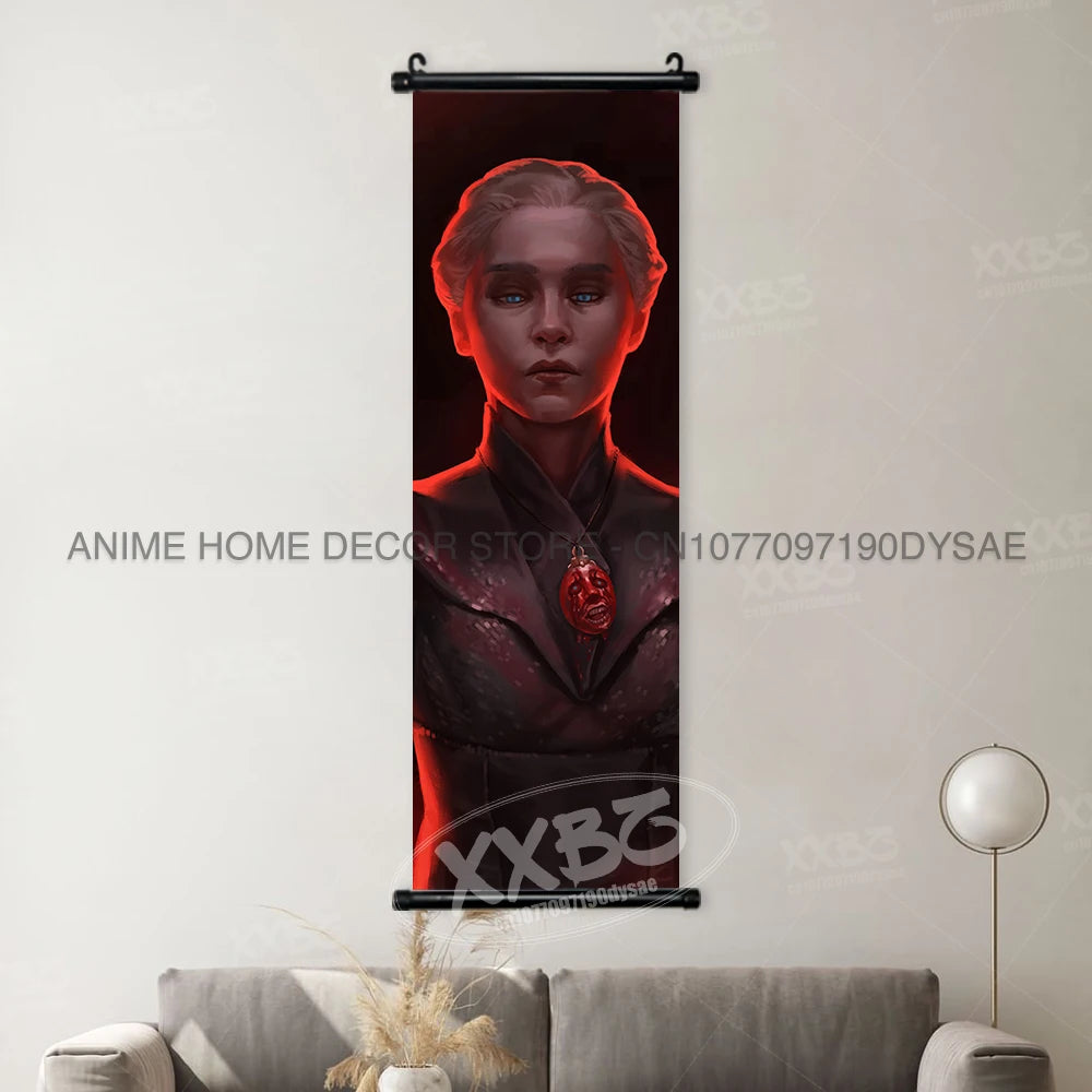 Berserk Poster Black Swordsman Wall Artwork Scrolls Anime Home Decoration