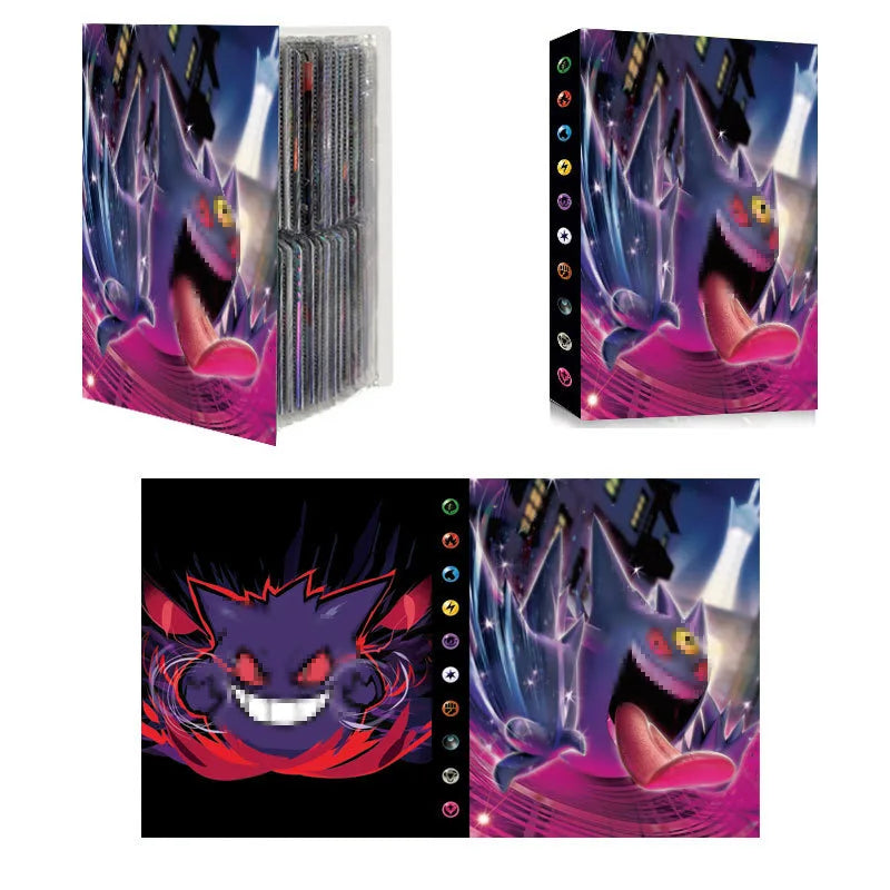 Karte Album Charizard 240/432Pcs Buch Karte Brief Eevee Halter Binder Anime Karten Protector Notebook
