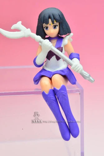 Figurines Capsule Gacha Sailor Moon – Pendentif Sailor Jupiter, Mercure, Mars et Meiou Setsuna
