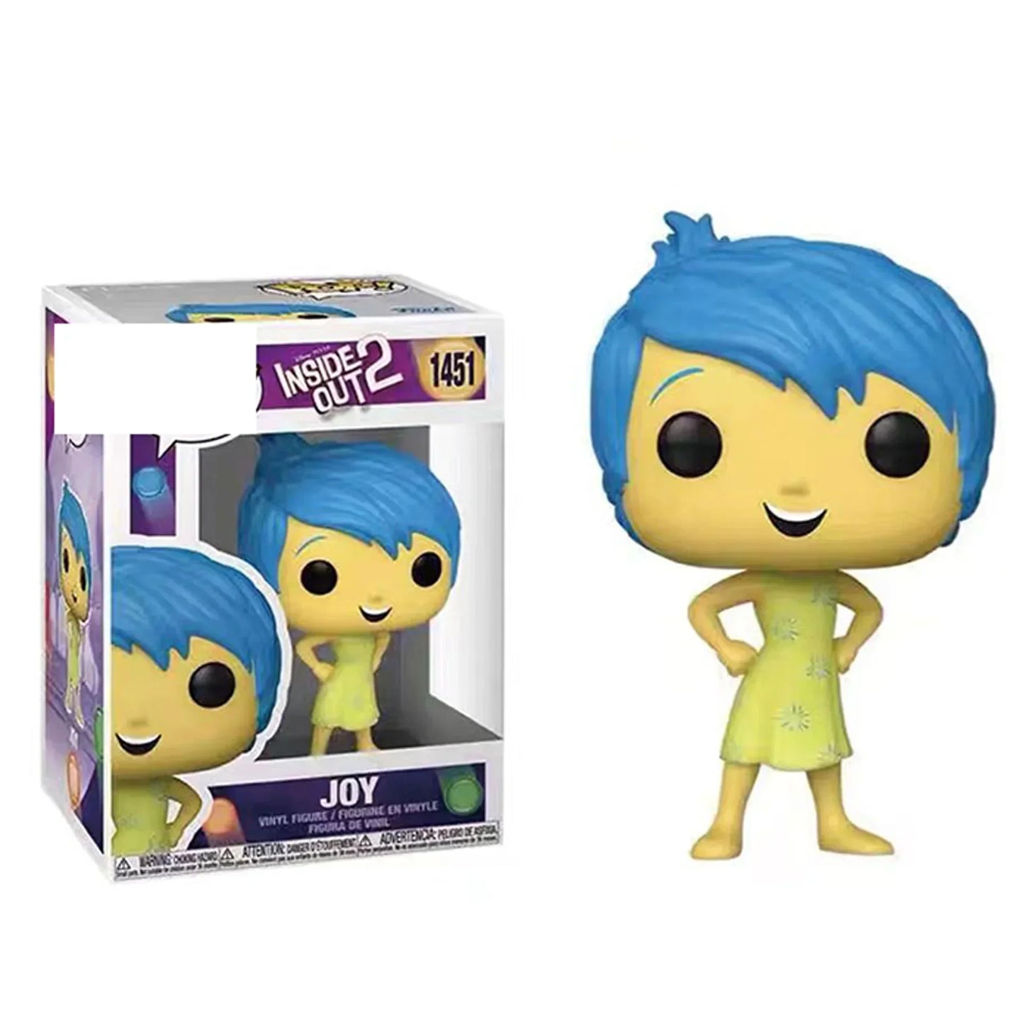 Inside Out2 Actionfigur Spielzeug Freude Wut Angst Ekel Modell Figuren