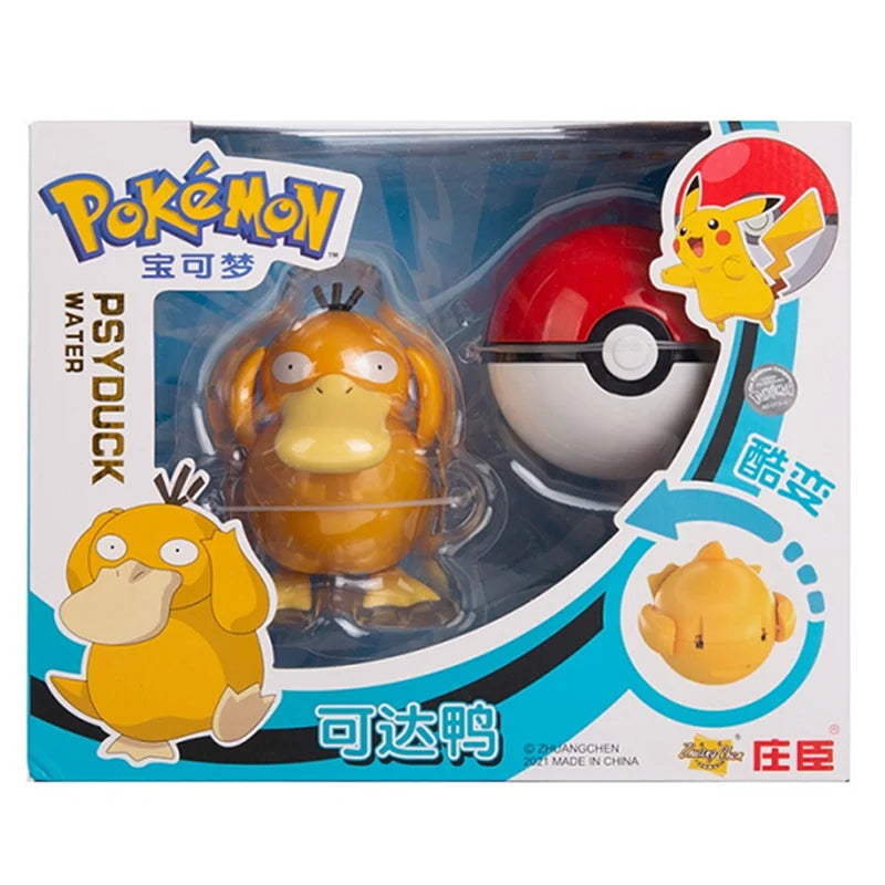 Coffret de 18 figurines d'action Pokémon – Jouets Pikachu, Gengar, Mewtwo et Pokéball