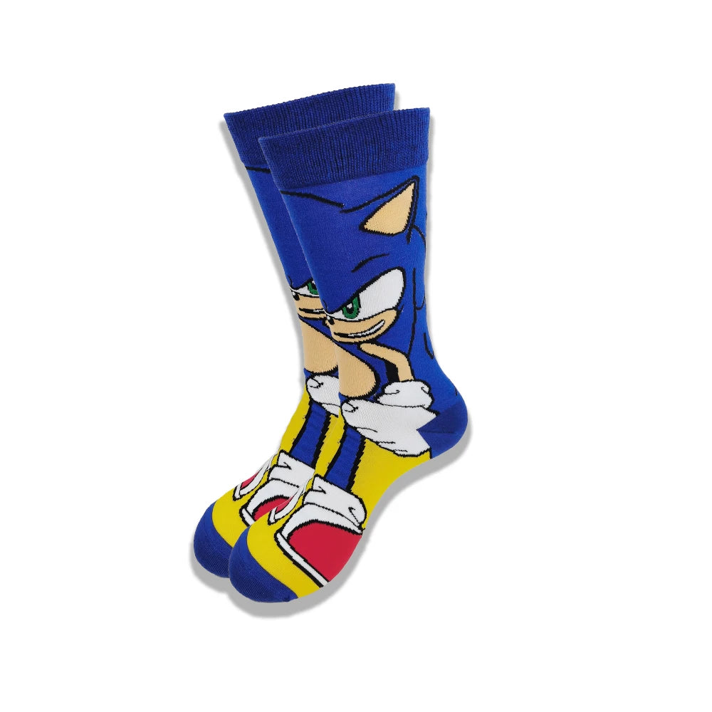 Anime Cosplay Lange Socken – Wadensocken im Hip-Hop-Stil für Männer und Frauen