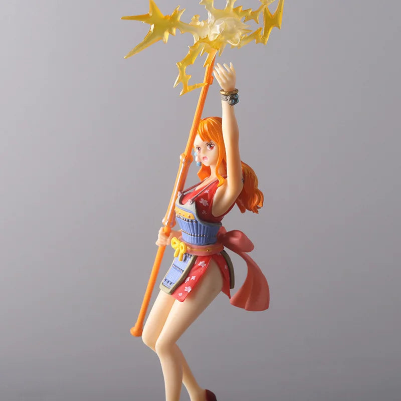 One Piece Nami 23CM Anime Figur – PVC Sammlermodell Puppe & Actionspielzeug Geschenk
