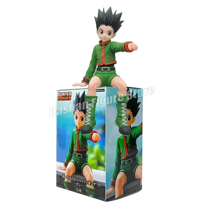 Hunter×Hunter Gon Killua Actionfigur Spielzeug Dekoration Figur Auto Ornamente