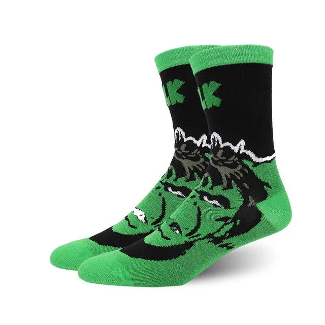 1 Pair Anime Movie Cotton Crew Socks – Role-Playing Calf Socks