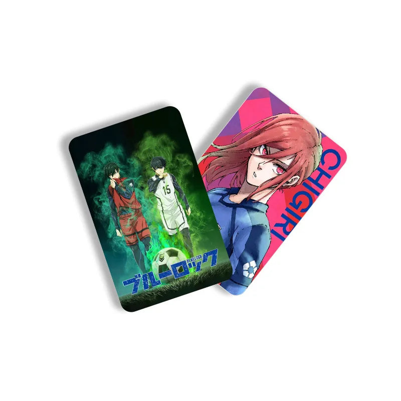 60PCS/Set Anime BLUE LOCK Isagi Yoichi Bachira Chigiri Figures Photo Cards