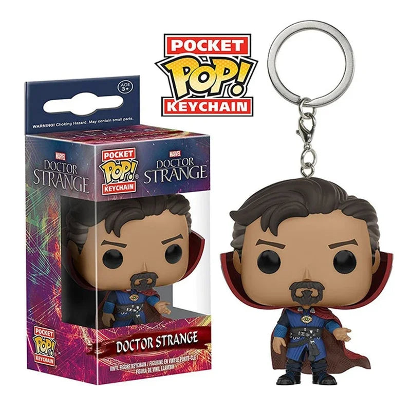 Funko POP Schlüsselanhänger Endgame Captain Venom Deadpool Iron Man Schlüsselanhänger Actionfiguren Spielzeug