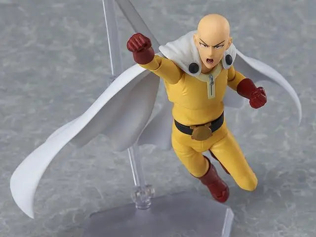 15 cm große One Punch Man Saitama Actionfigur – bewegliches PVC-Anime-Sammelspielzeug, perfektes Geschenk