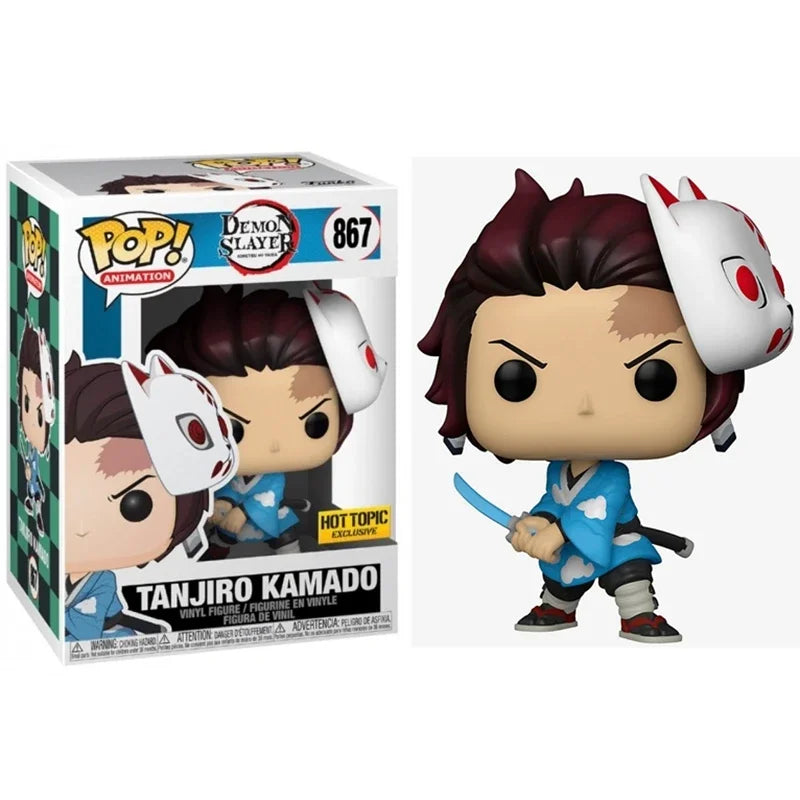 NOUVELLE arrivée Funko POP jouets tueur de démons Tanjiro figurines d'action Collection modèle jouet