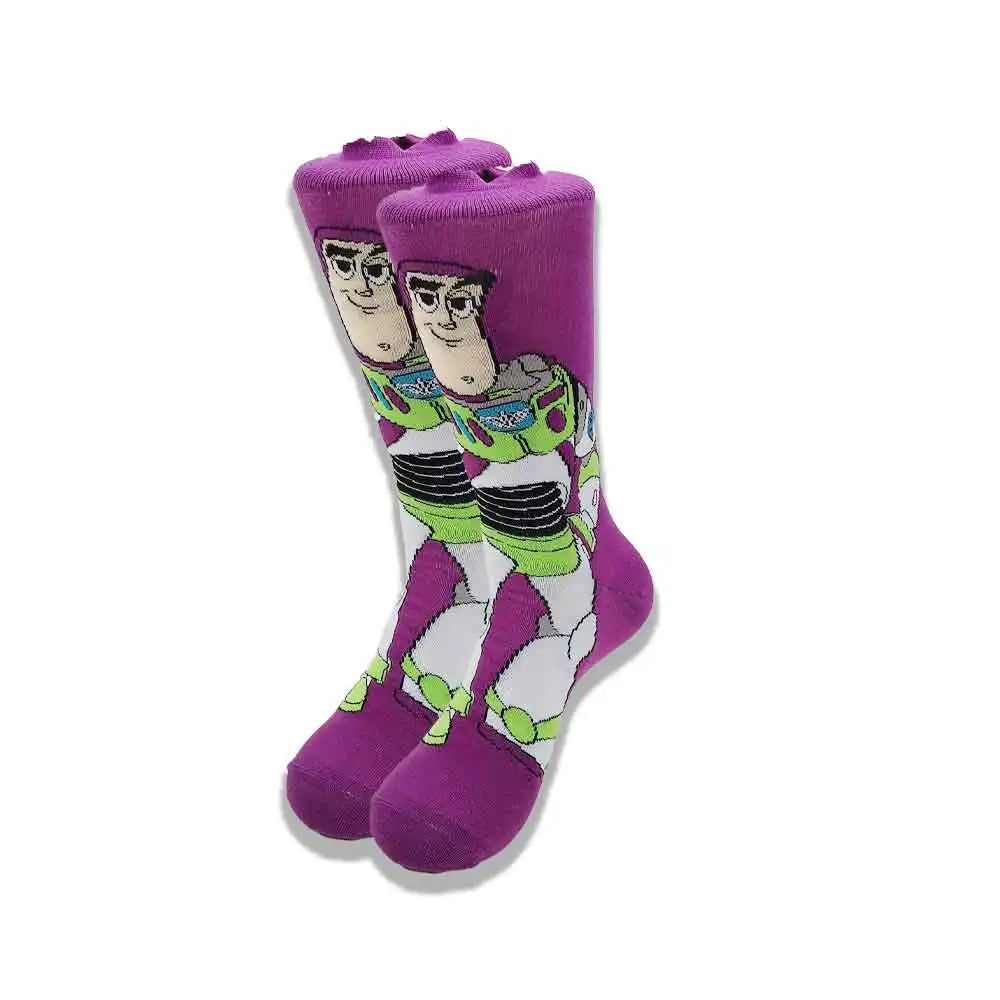 Anime Cosplay Lange Socken – Wadensocken im Hip-Hop-Stil für Männer und Frauen