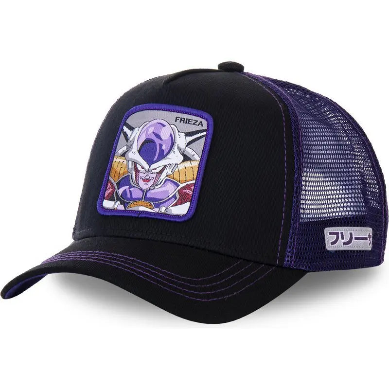 Hochwertige Dragon Ball Z Son Goku Baseballkappe – verstellbare Trucker-Mütze aus Baumwolle für Männer und Frauen