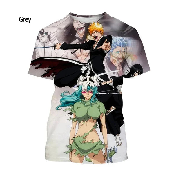 Unisex Bleach Anime Short-Sleeve T-Shirt