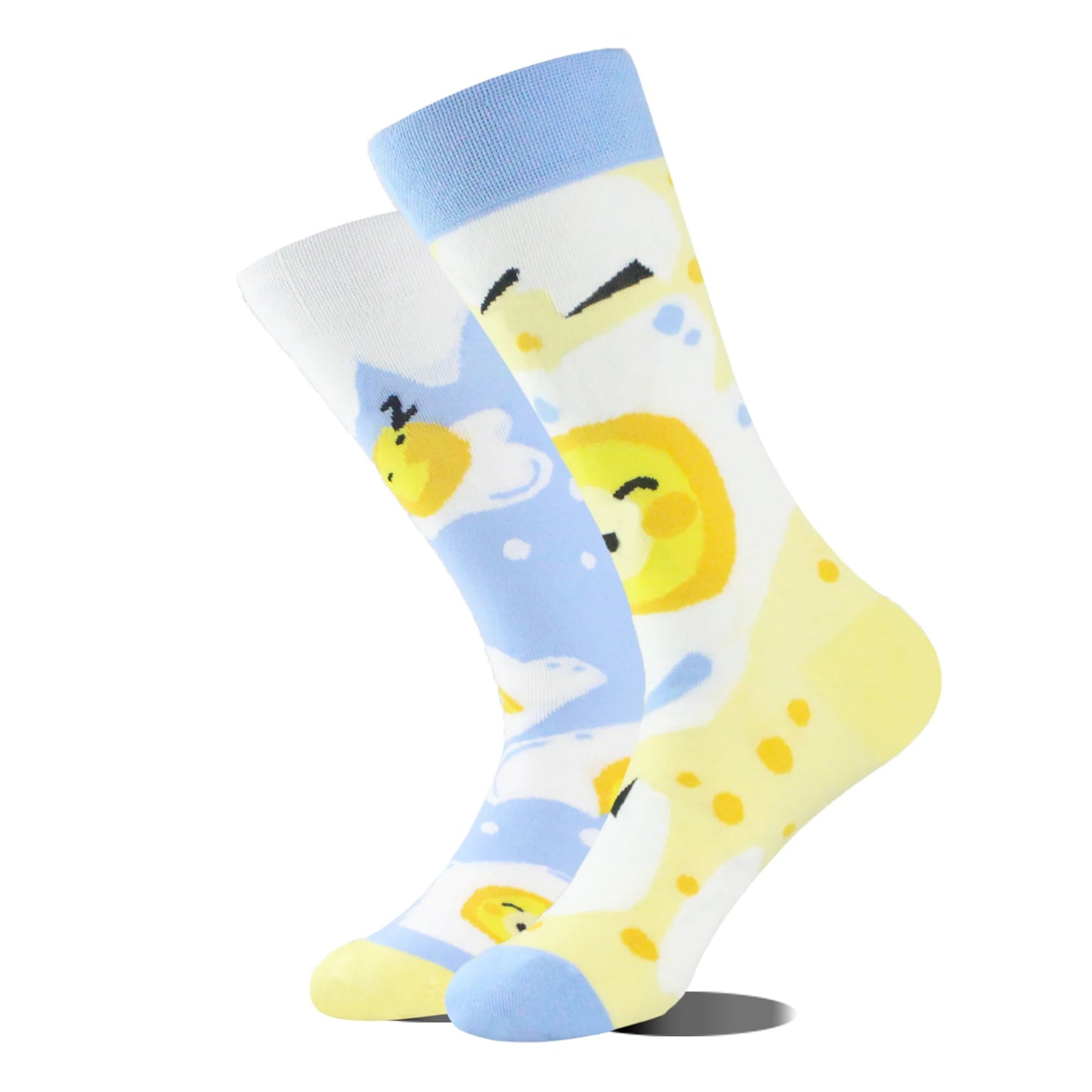 AB Happy Cotton Chaussettes amusantes Panda Duck Crazy Design Sokken
