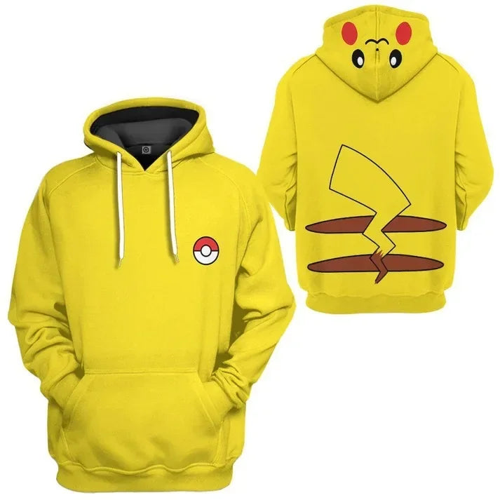 Cute Pokemon 3D Print Sweatshirt for Children