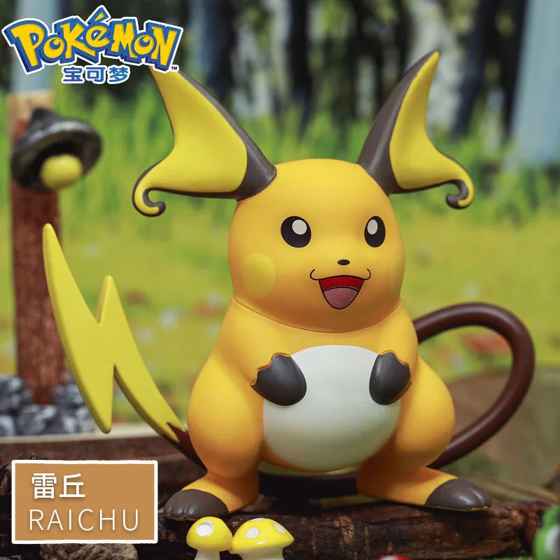 Niedliches Pokémon-Figuren-Set – Pikachu, Pichu, Mimikyu, Alola Raichu, Togedemaru, PVC-Spielzeug, Geschenk