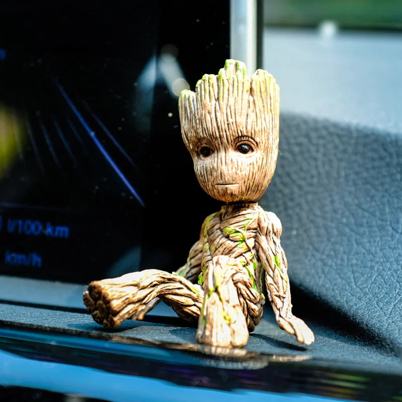 6 cm Baum Mann Groot Figur Disney Action Figur Wächter der Galaxy Marvel Avengers Mini Spielzeug