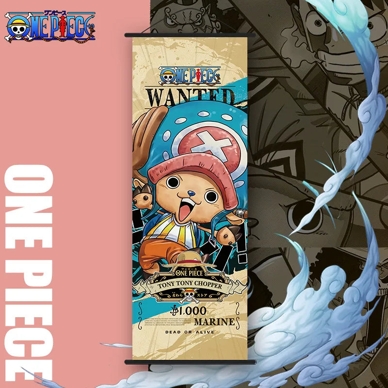 Bandai One Piece Poster Wallpaper Decoration Scroll Poster 25*70cm