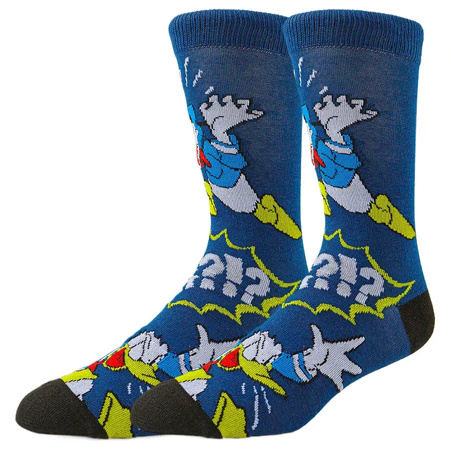 MINISO Disney Cartoon Anime Socken Herren Damen Neuheit Lustige Designer Socken