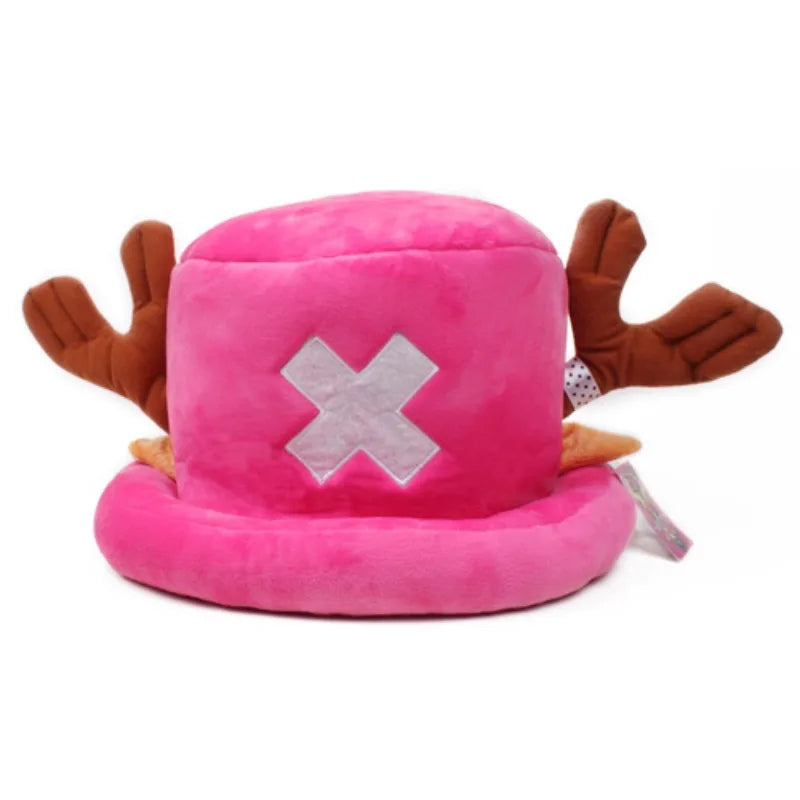 Anime Kawaii Chopper Plüsch Cosplay Mütze – Baumwoll Wintermütze für Erwachsene, Unisex Modeaccessoires