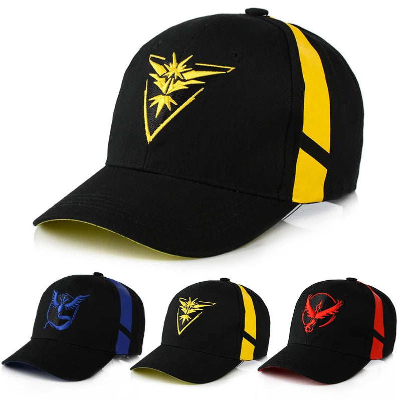Pokémon Pikachu Adjustable Baseball Cap – Anime Hip Hop Hat Gift