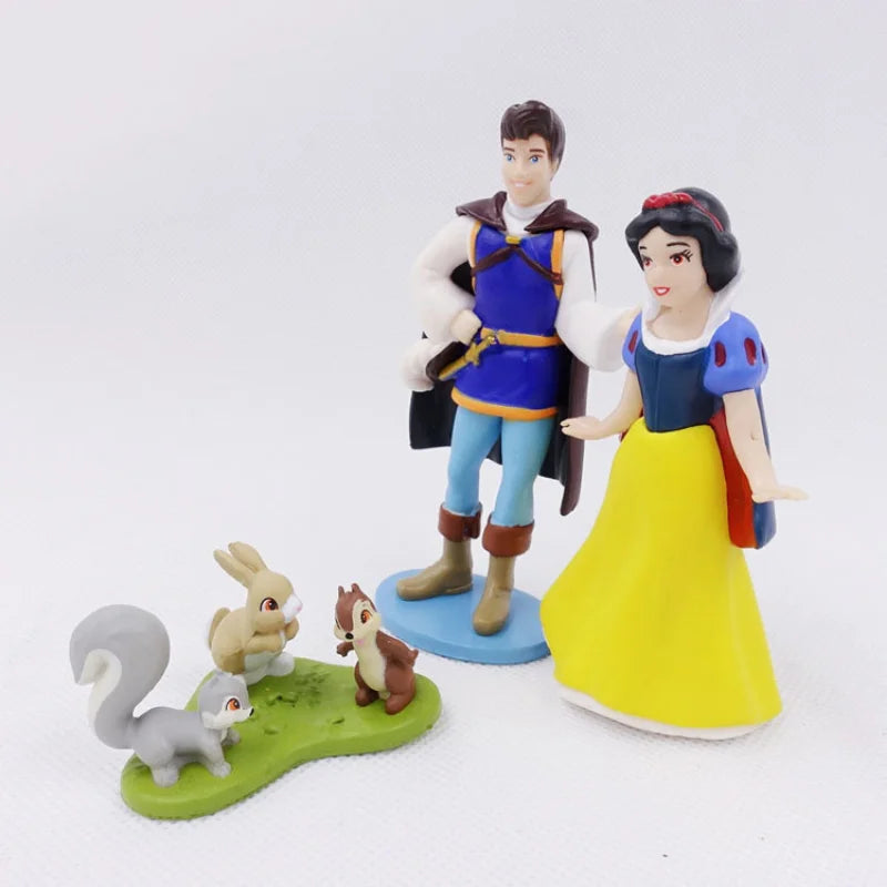 8-teiliges Disney-Figurenmodell „Schneewittchen und die sieben Zwerge“