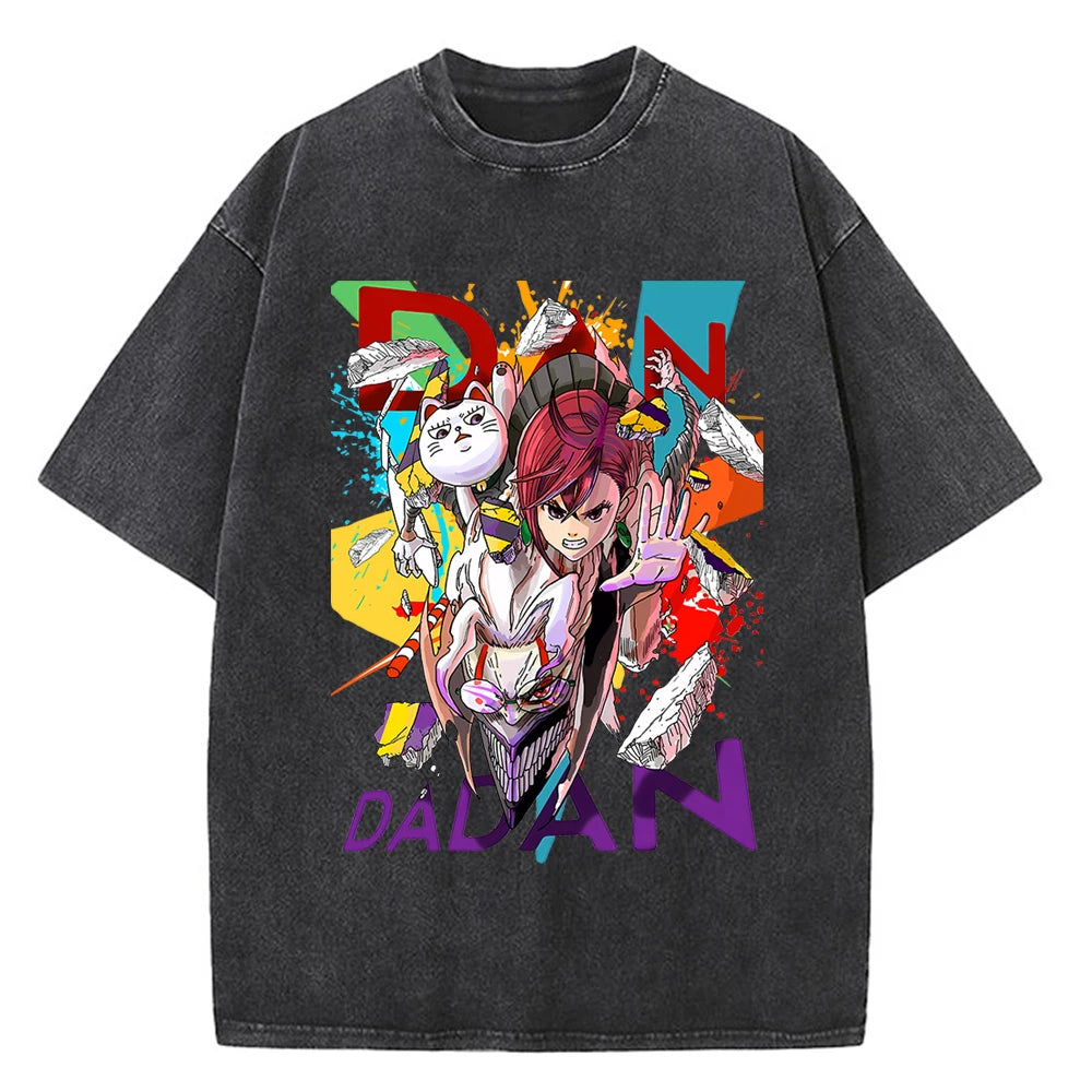 Dandadan Okarun Anime T-Shirt – Aesthetic Fashion Cotton Tee for Men