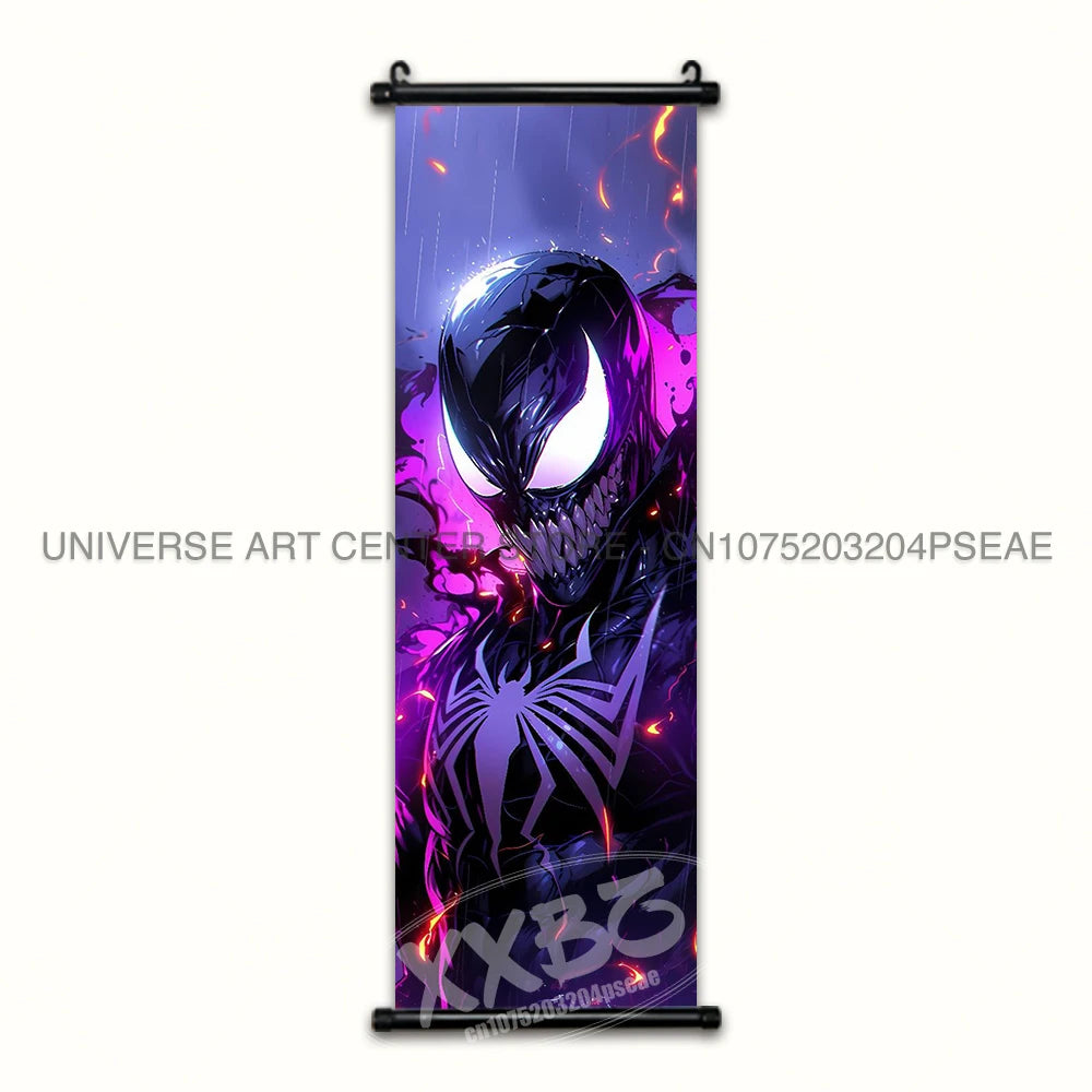 Marvel The Avengers Wall Art Venom Hanging Painting Spider Man