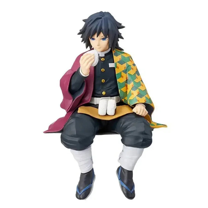 Figurines d'action Demon Slayer - Poupées Nezuko, Zenitsu, Giyuu, Kyojuro et Mitsuri de 15 cm | Jouets pour enfants et collectionneurs