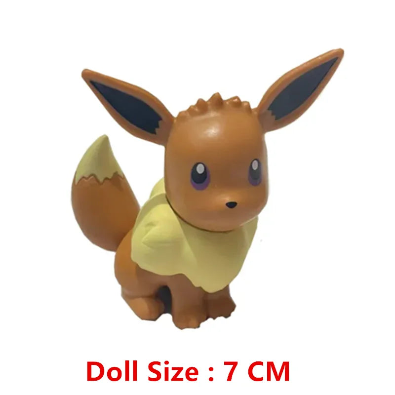 Pokémon-Anime-Figuren – Gengar, Pikachu, Evoli und weitere Sammelspielzeuge