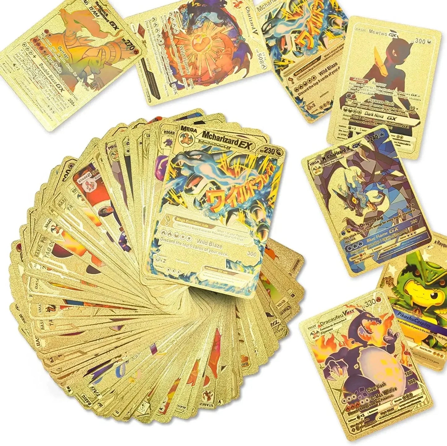 27–110 Stück Pokemon-Karten, Sammelkartenspielzeug