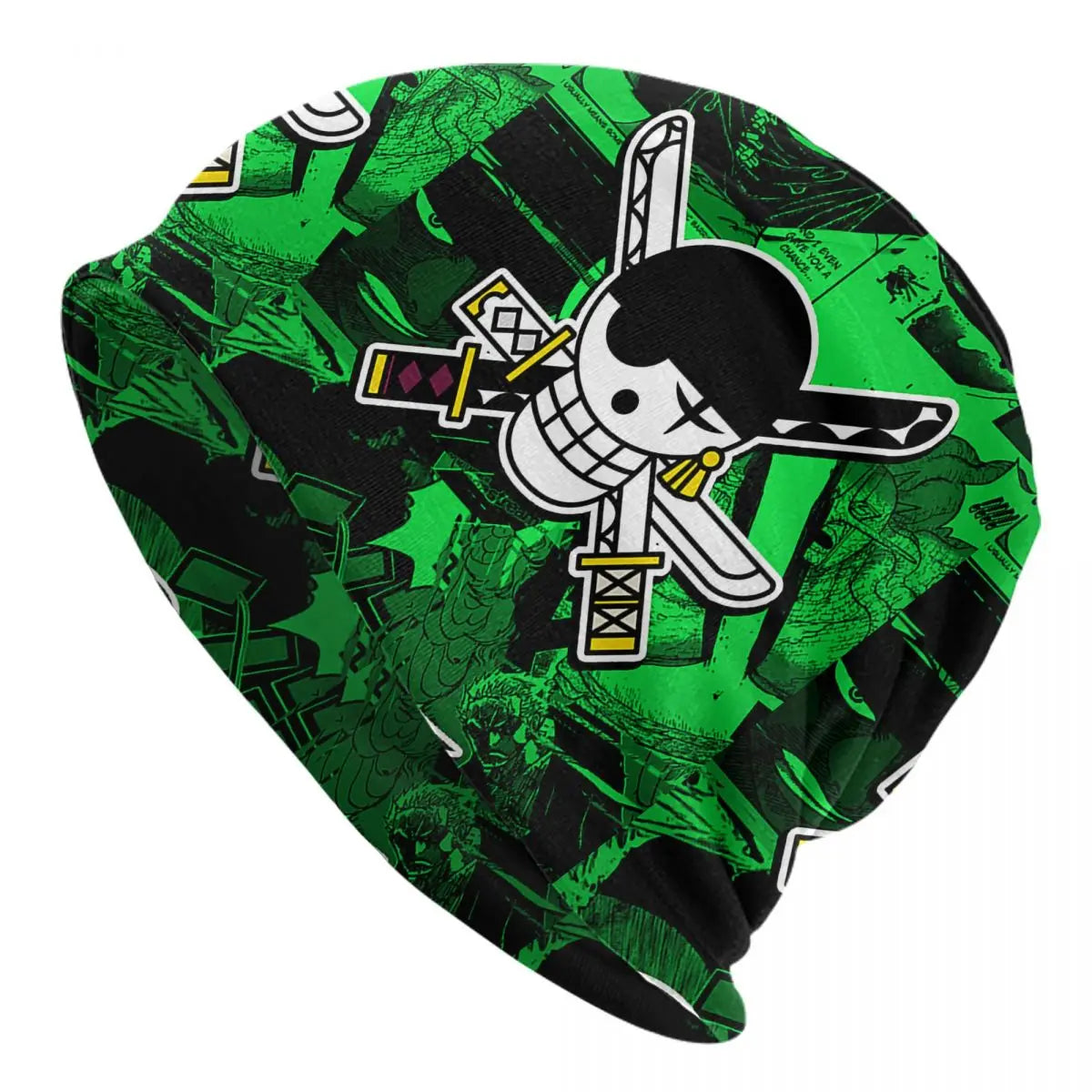 Trafalgar Law One Piece Cap – Anime Fashion Unisex Ski Skullies Beanie | Warme elastische Thermomütze für den Frühling
