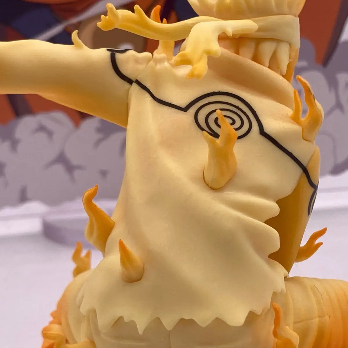 Naruto Shippuden Uzumaki Naruto 10 cm PVC-Actionfigur – Sammlermodell, Spielzeug und Schreibtischdekoration