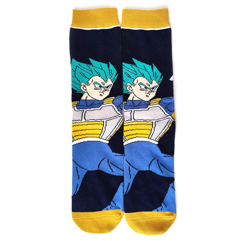 Socken mit Anime-Cartoon-Charakteren für Herren – Cosplay-Skateboard-Stil