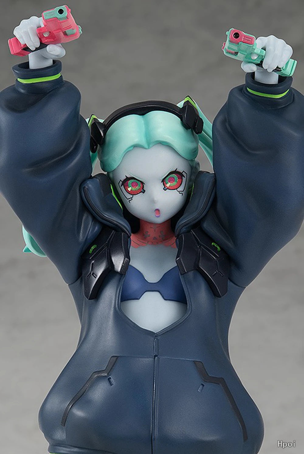16 cm große Cyberpunk: Edgerunners Rebecca-Figur – stehendes Anime-Modell, Spielzeug und Sammlergeschenk