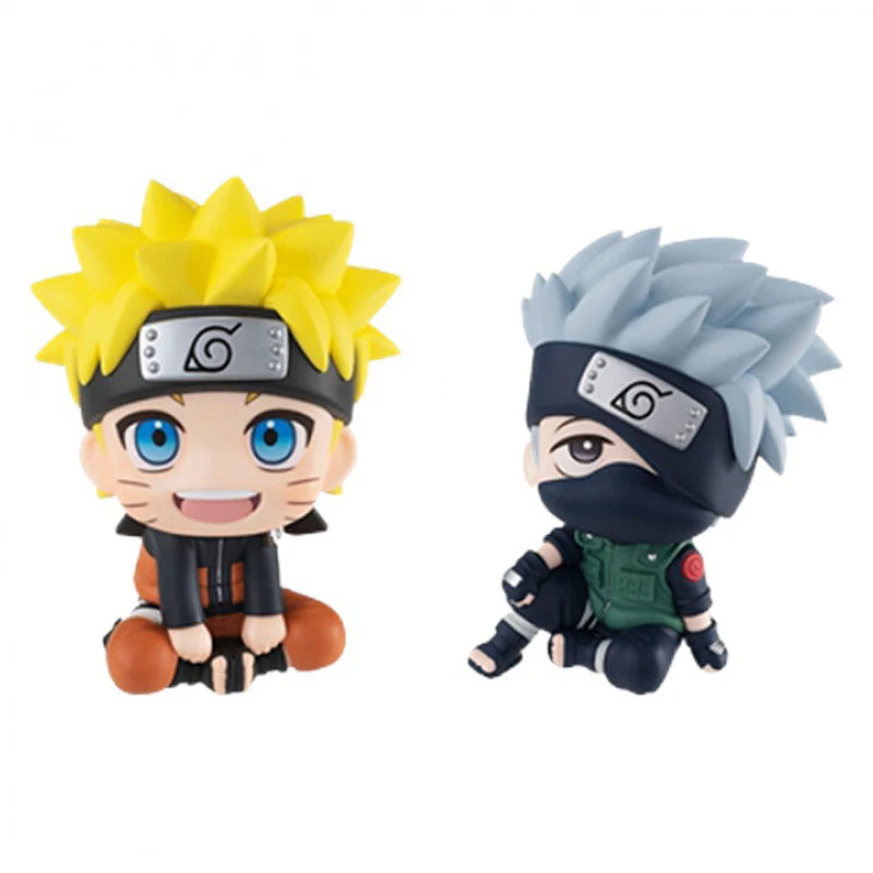 9 CM Anime Naruto Charaktere Uzumaki Naruto Kakashi Uchiha Sasuke Itachi Niedliche Spielzeuge Q Version Figuren Auto Dekoration Modell Geschenk