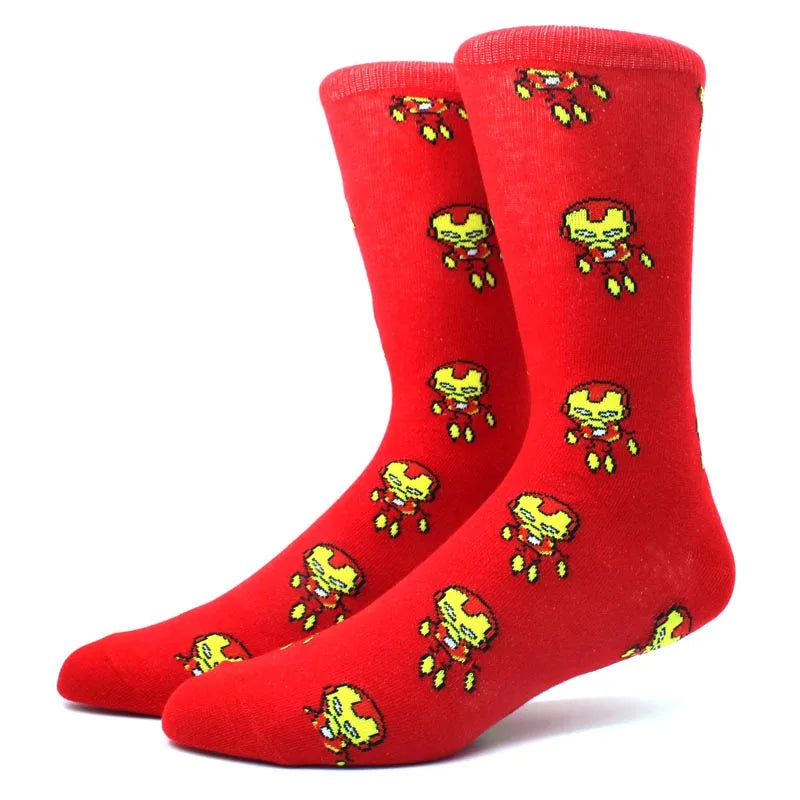1 Pair Anime Movie Cotton Crew Socks – Role-Playing Calf Socks