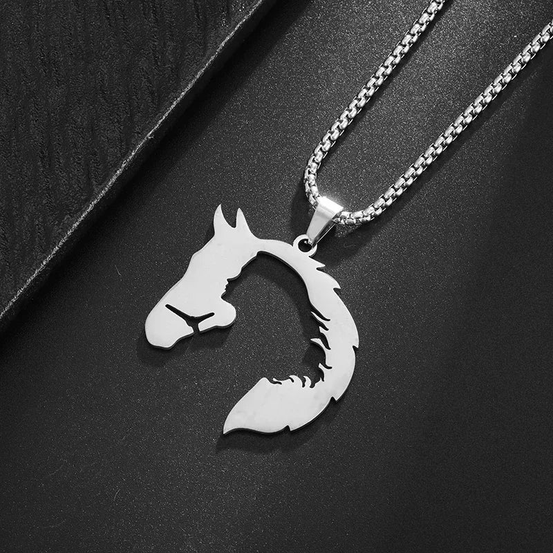 Hot Hug Love Pet Cat Couple Necklace – Stainless Steel BFF Pendant for Men & Women, Friendship Jewelry Gift