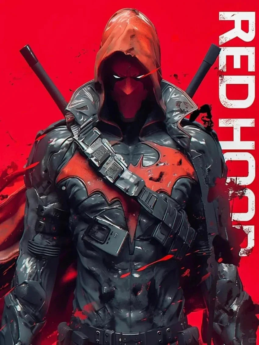 YOUQU Diamantmalerei Kunstfiguren Stickerei Kreuzstich „Deadpool“ Diamantmosaik Heimdekoration