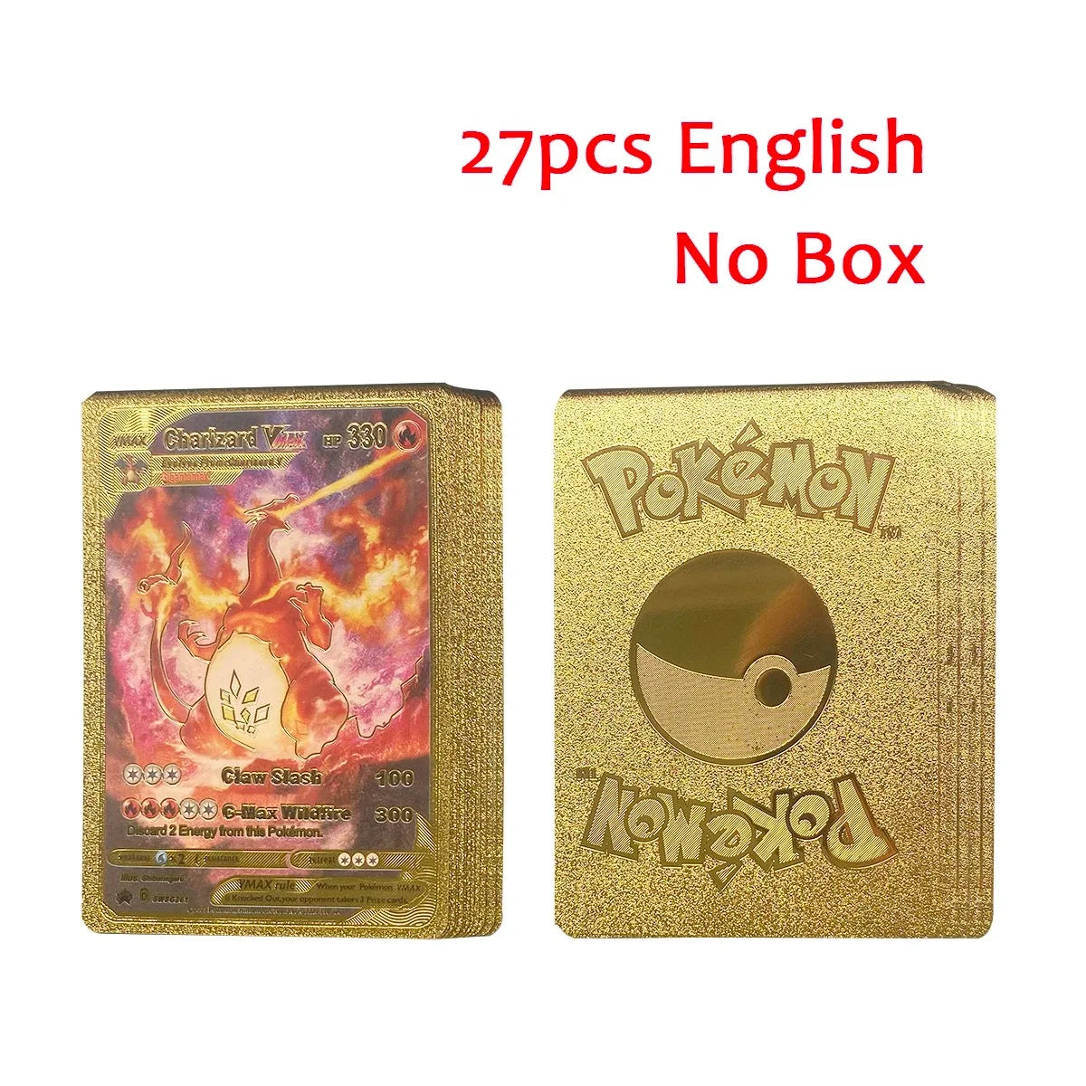 27–110 Stück Pokemon-Karten, Sammelkartenspielzeug