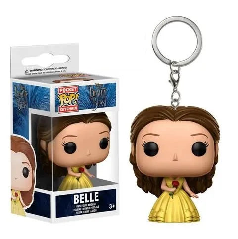 Funko POP Princess Keychains – Belle, Ariel, Rapunzel, Cinderella & More