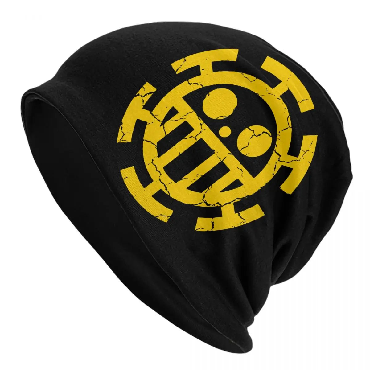 Trafalgar Law One Piece Cap – Anime Fashion Unisex Ski Skullies Beanie | Warme elastische Thermomütze für den Frühling