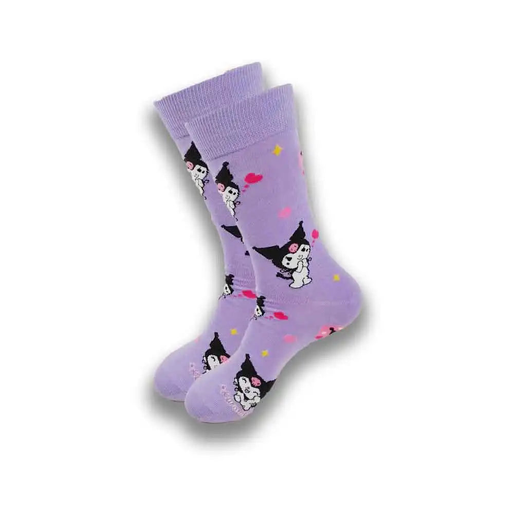 Cartoon-Langsocken – Fröhliche Anime-Crew-Socken mit coolen Street-Fashion-Designs