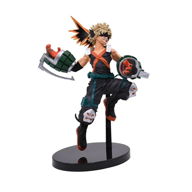 Figurine articulée My Hero Academia 25 cm - Deku, Bakugou, Dabi, All Might | Objet de collection animé